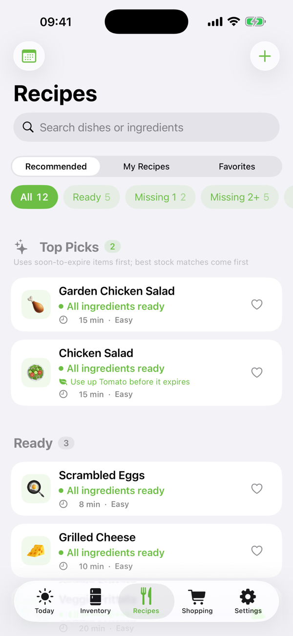 Pantry — Recipes